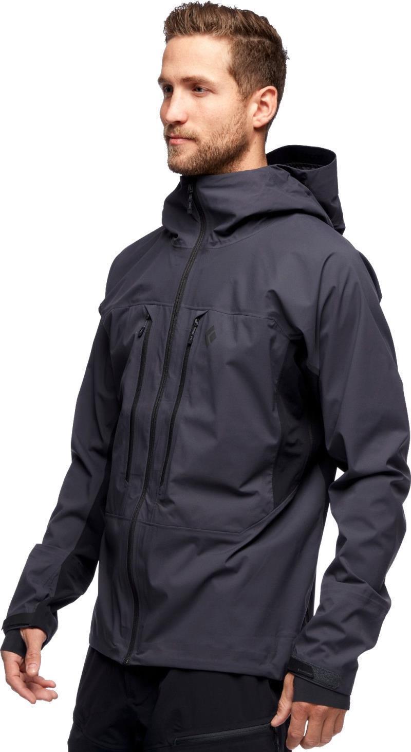 Dawn Patrol Hybrid Shell - Mens - Carbon 3