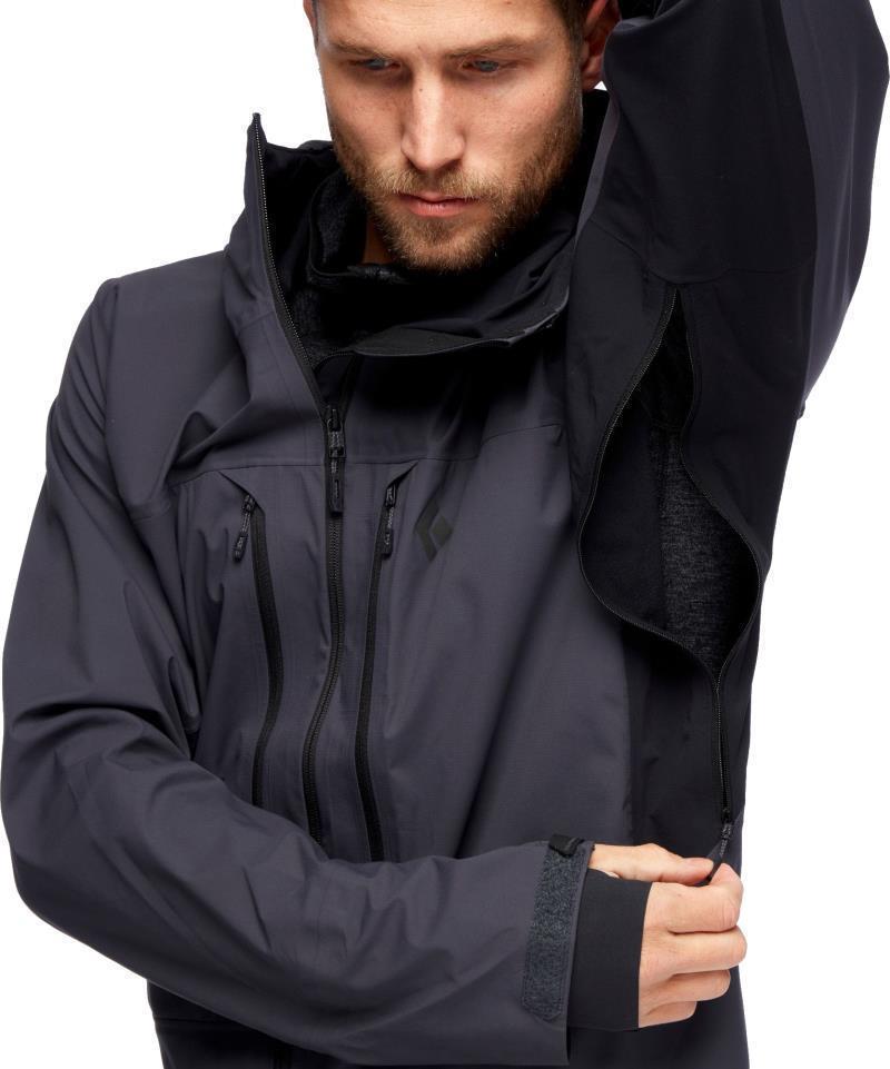 Dawn Patrol Hybrid Shell - Mens - Carbon 6