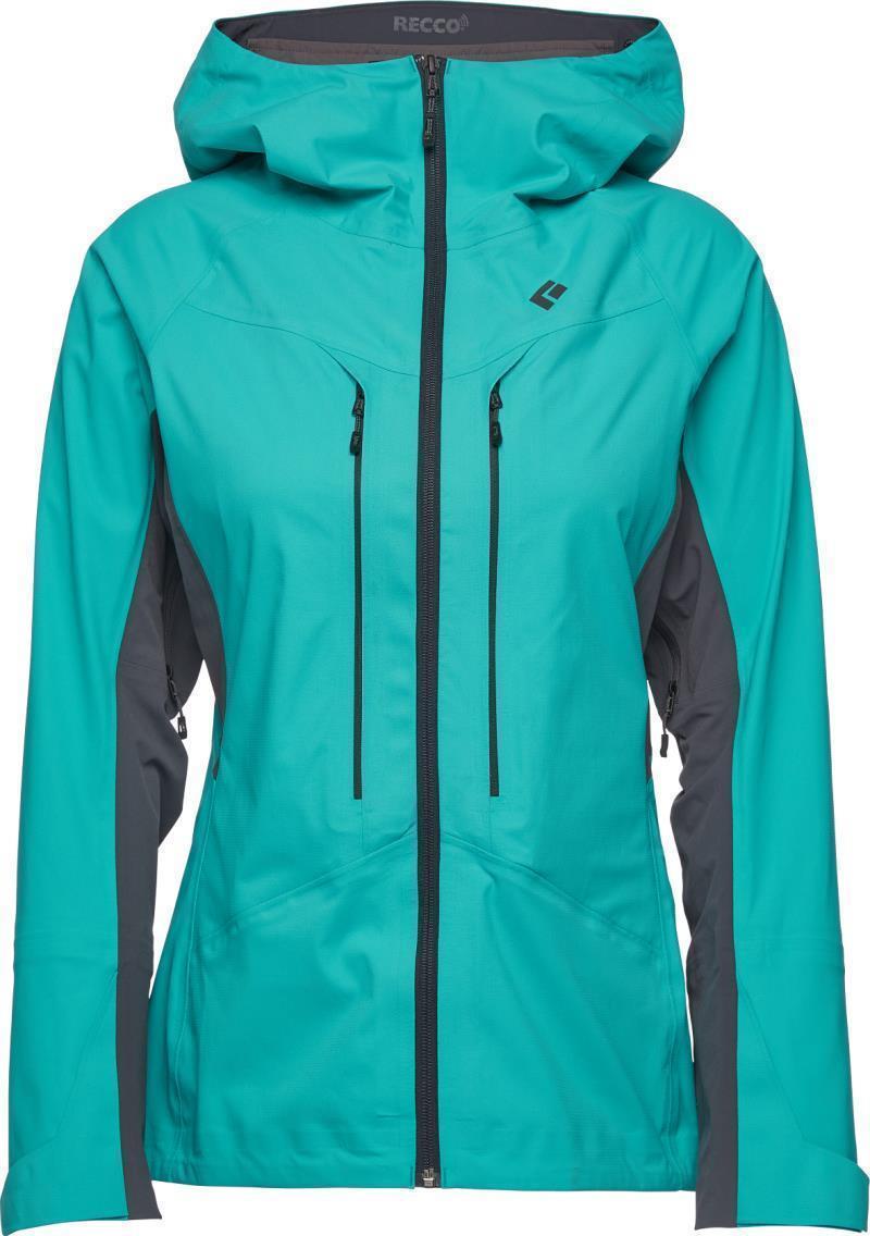 Dawn Patrol Hybrid Shell - Womens - Dark Patina 1