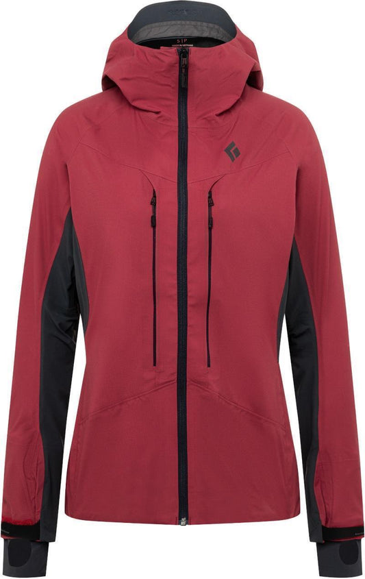Dawn Patrol Hybrid Shell - Womens - Wild Rose 1