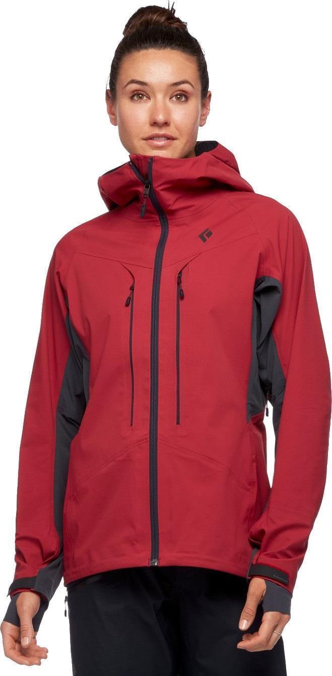 Dawn Patrol Hybrid Shell - Womens - Wild Rose 2