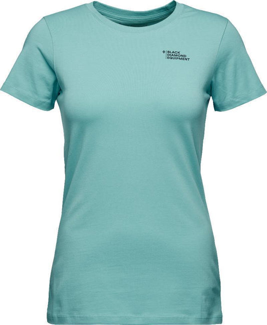 Desert To Mountain SS Tee - Womens - Coastal Blue 1