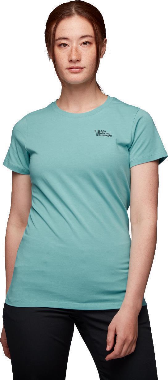 Desert To Mountain SS Tee - Womens - Coastal Blue 3