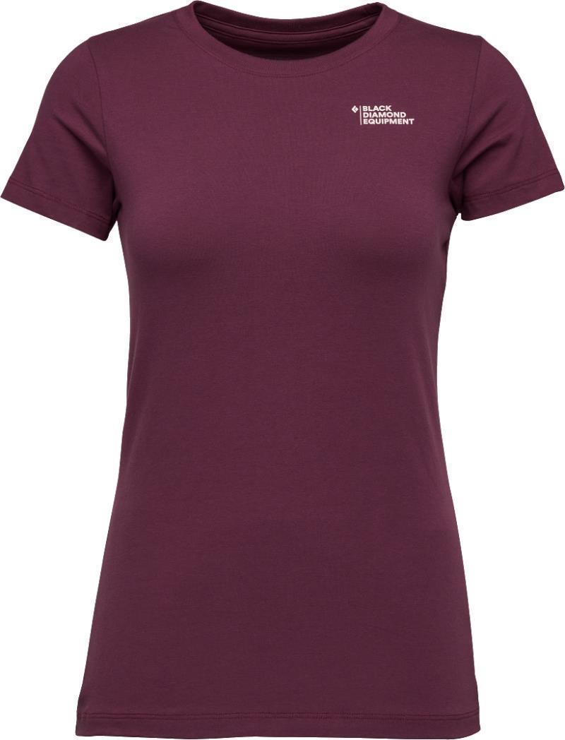 Diamond Camo SS Tee - Womens - Blackberry 1