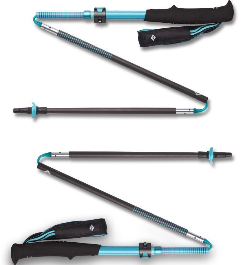 Distance Carbon FLZ Poles - Womens - Dark Patina 2