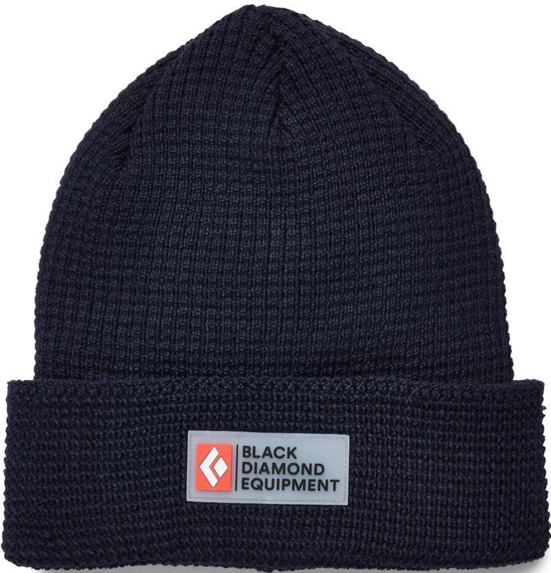 Double Waffle Beanie - Indigo 1