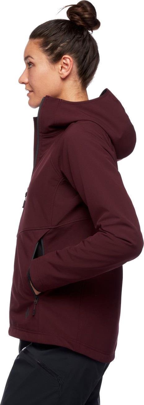 Element Hoody - Womens - Bordeaux 3