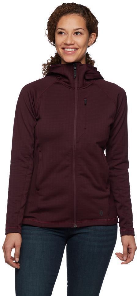 Factor Hoody - Womens - Bordeaux 2