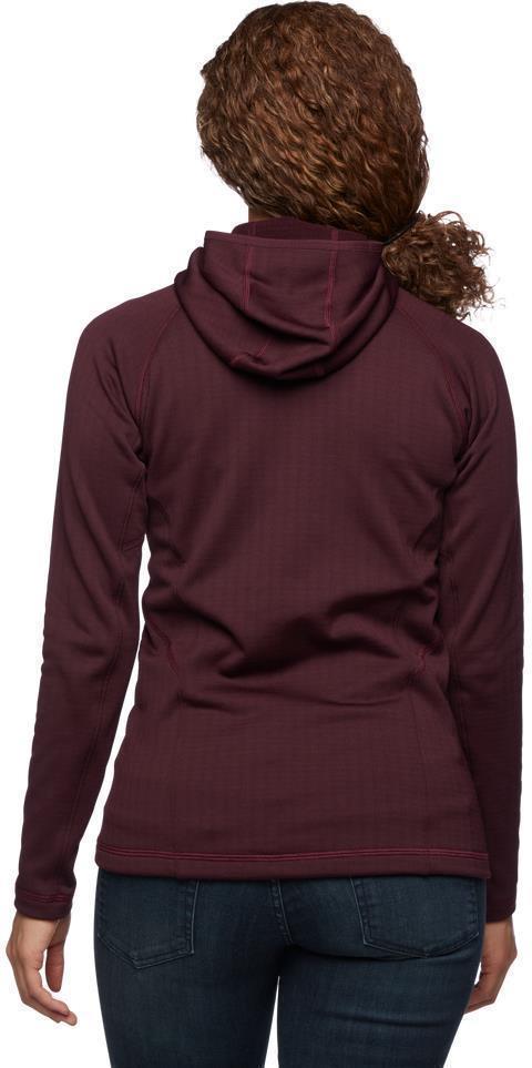 Factor Hoody - Womens - Bordeaux 3
