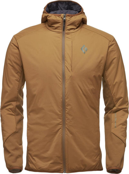 First Light Hybrid Hoody - Mens - dark curry 1