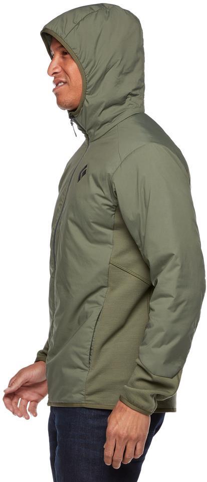First Light Hybrid Hoody - Mens - tundra 1