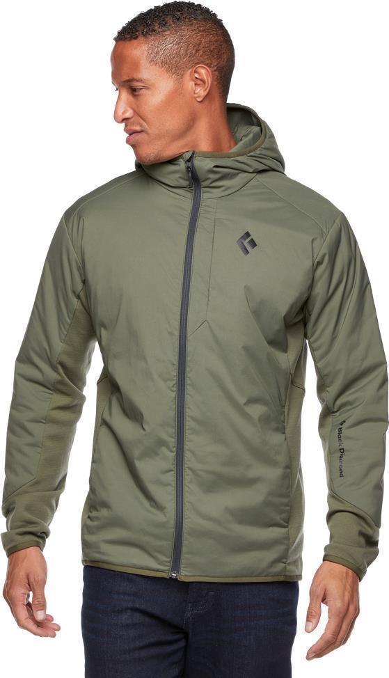 First Light Hybrid Hoody - Mens - tundra 1