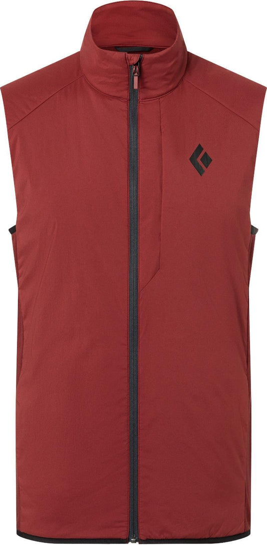 First Light Hybrid Vest - Mens - Dark Crimson 1