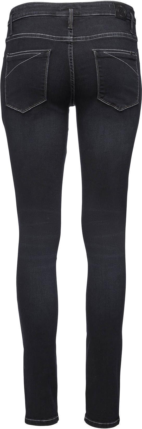 Forged Denim Pants - Womens - Black 2