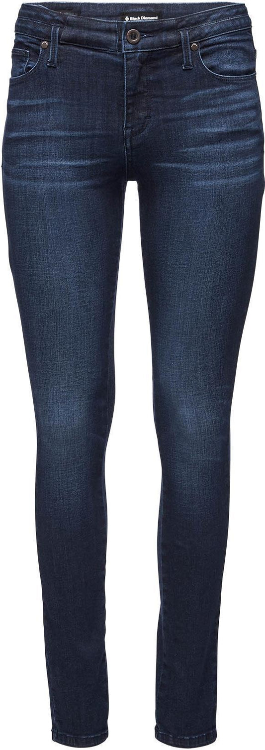Forged Denim Pants - Womens - Indigo 1