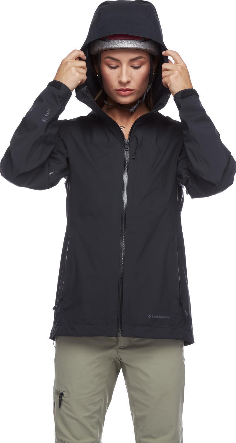 Highline Stretch Shell - Womens - Black 2