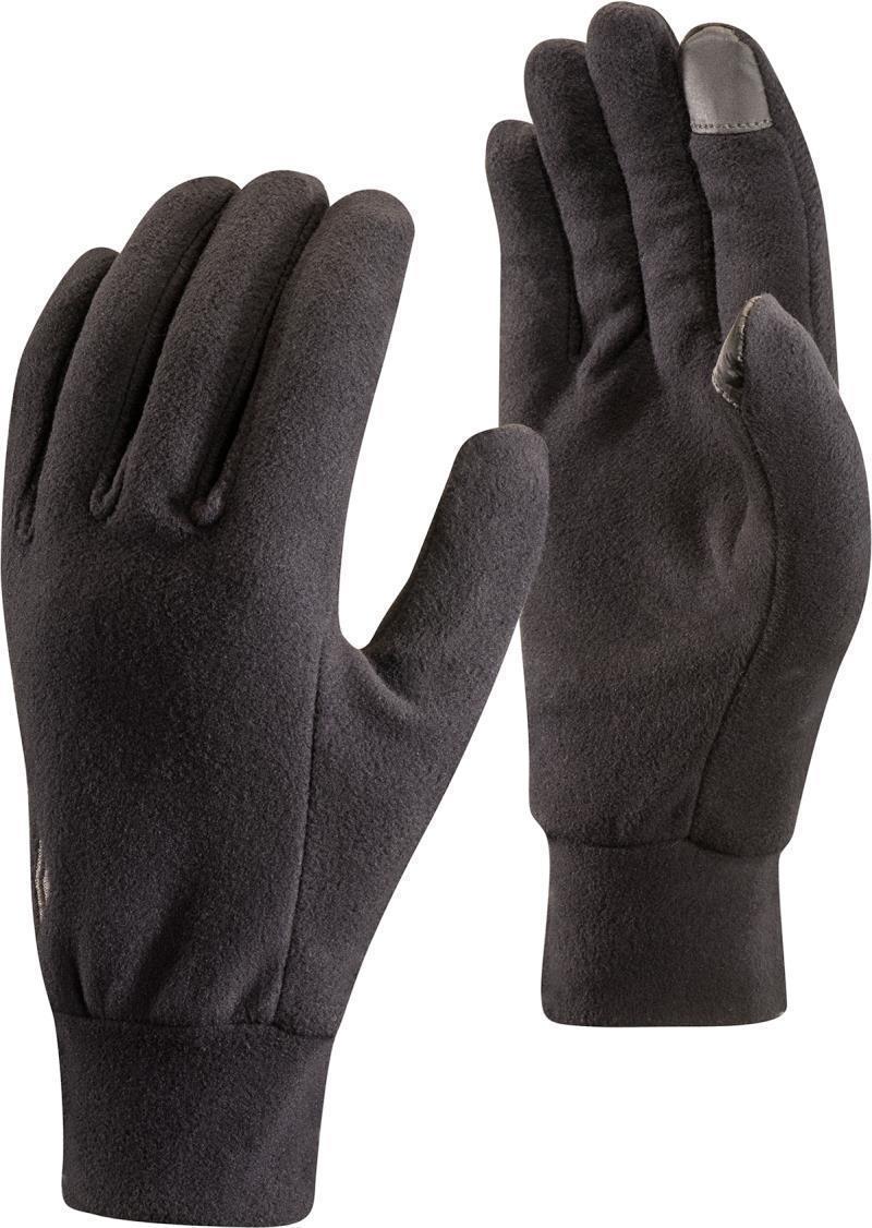 LightWeight Fleece Gloves - Black 1