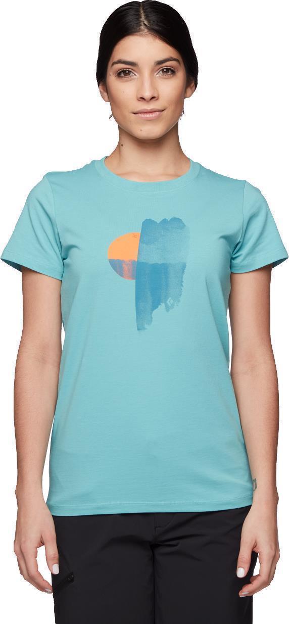 Luminary SS Tee - Womens - Coastal Blue 1
