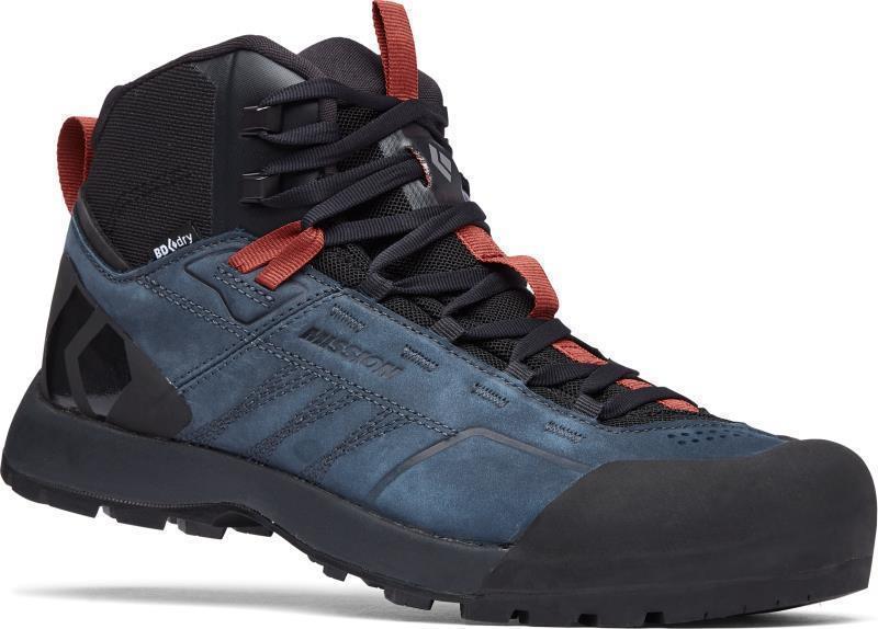 Mission Leather Mid WP - Mens - Eclipse / Red Rock 1