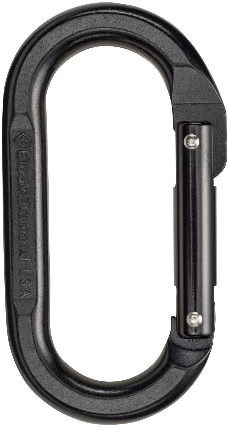 Oval Carabiner - Black 1