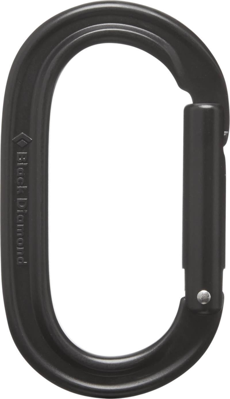 Oval Keylock Carabiner - Black 2