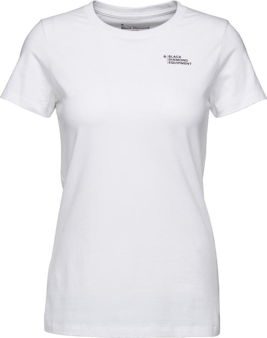 Peaks SS Tee - Womens - White 1
