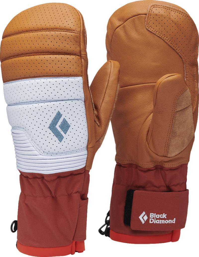 Progression Mitts - Womens - Henna / Belay Blue 1