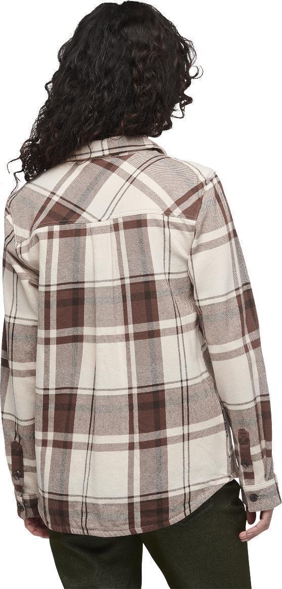 Project Flannel - Womens - Chalk Pink / Walnut Plaid 3
