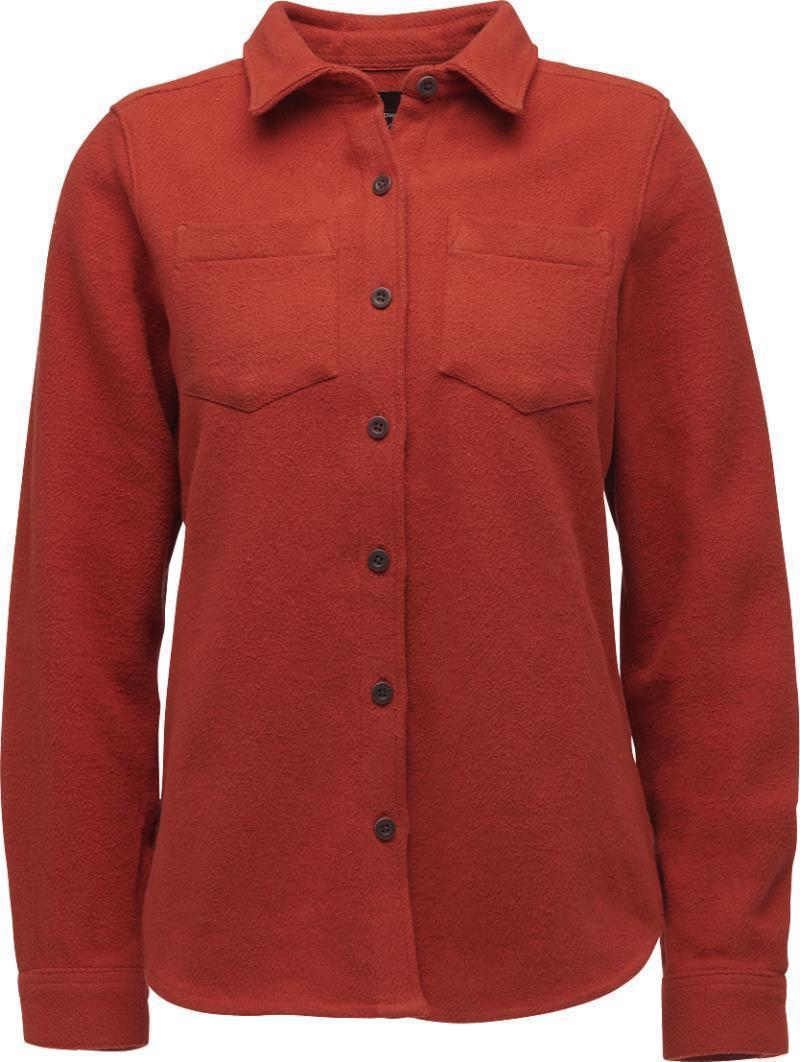 Project Heavy Flannel - Womens - Red Rock 1