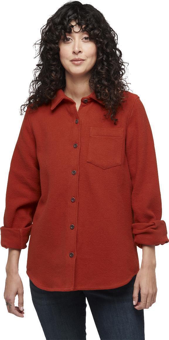 Project Heavy Flannel - Womens - Red Rock 2