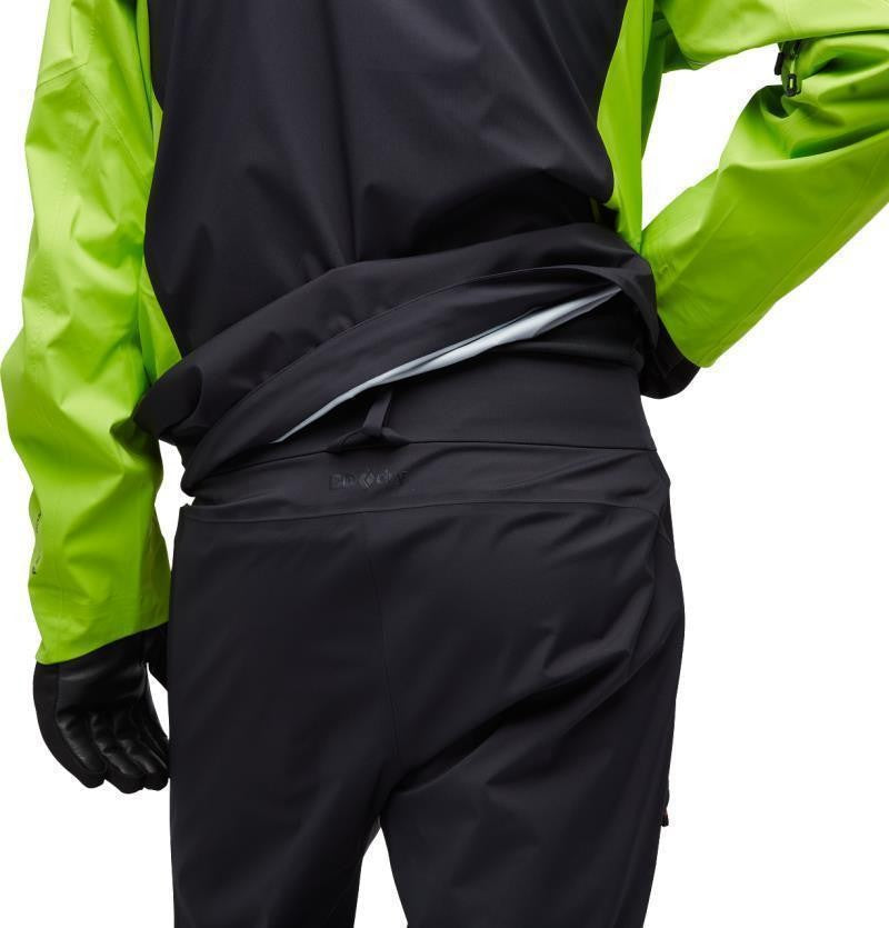 Recon LT Stretch Shell - Mens - black / lime green 1