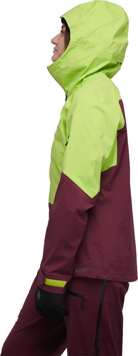 Recon LT Stretch Shell - Womens - Aloe / Blackberry 4