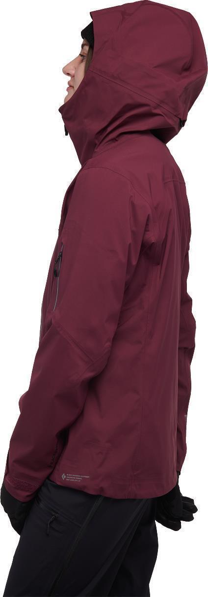 Recon LT Stretch Shell - Womens - Blackberry 4