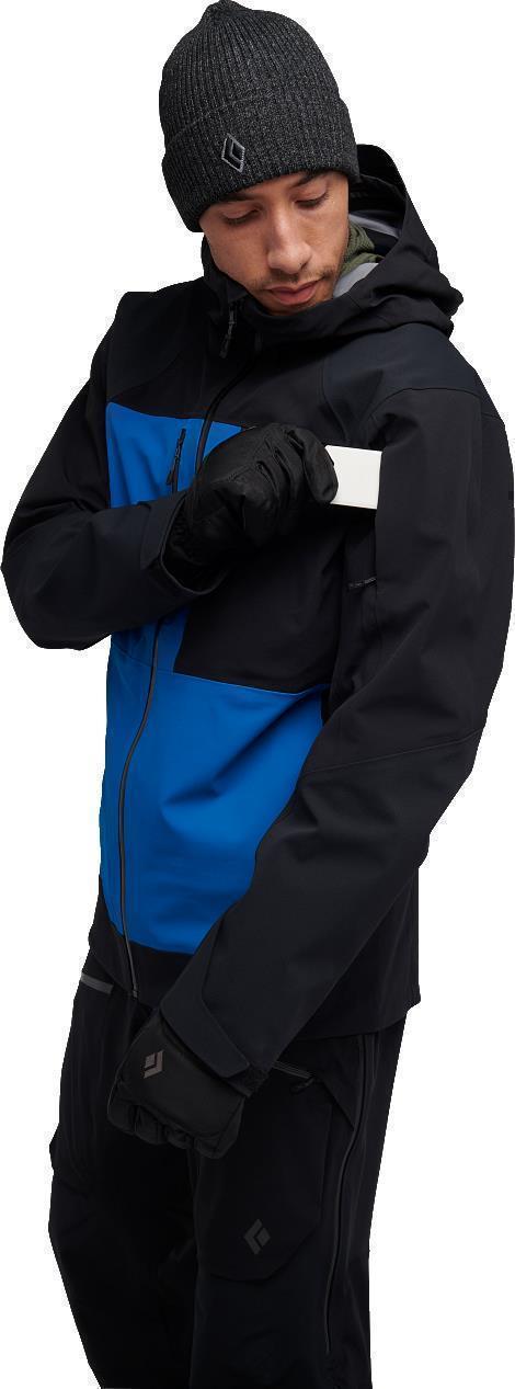 Recon Stretch Pro Shell - Mens - Black / Kingfisher 4