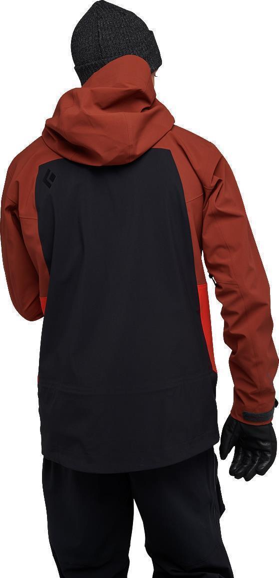 Recon Stretch Ski Shell - Mens - Mulled Cider / Black / Octane 2