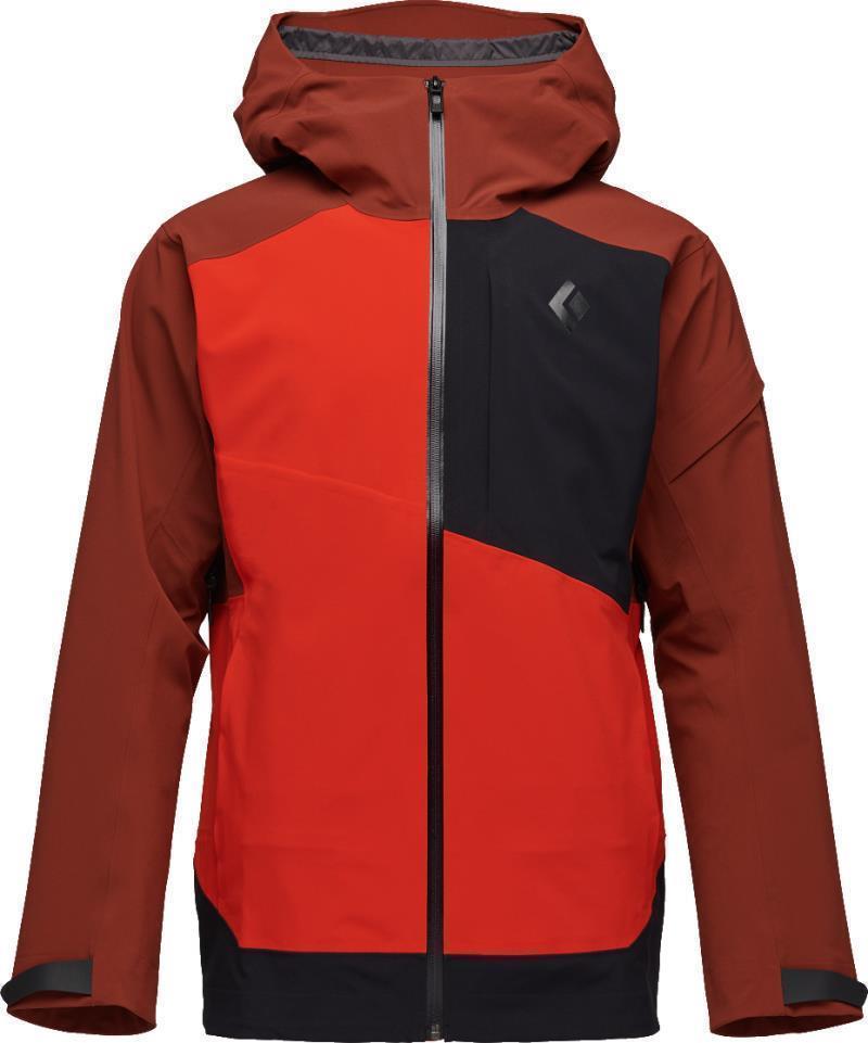 Recon Stretch Ski Shell - Mens - Mulled Cider / Black / Octane 3