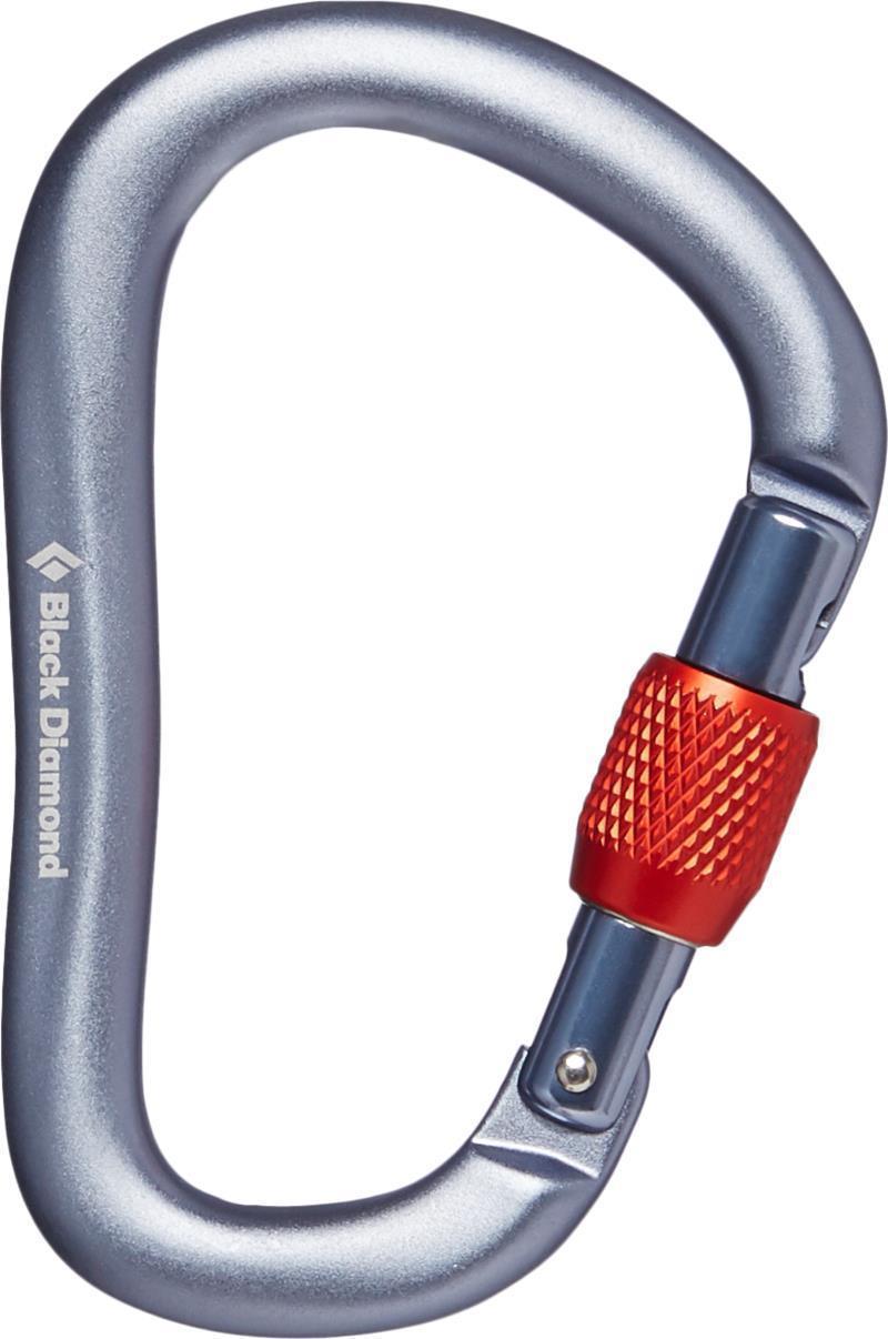 Rocklock Screwgate Carabiner - Gray 1