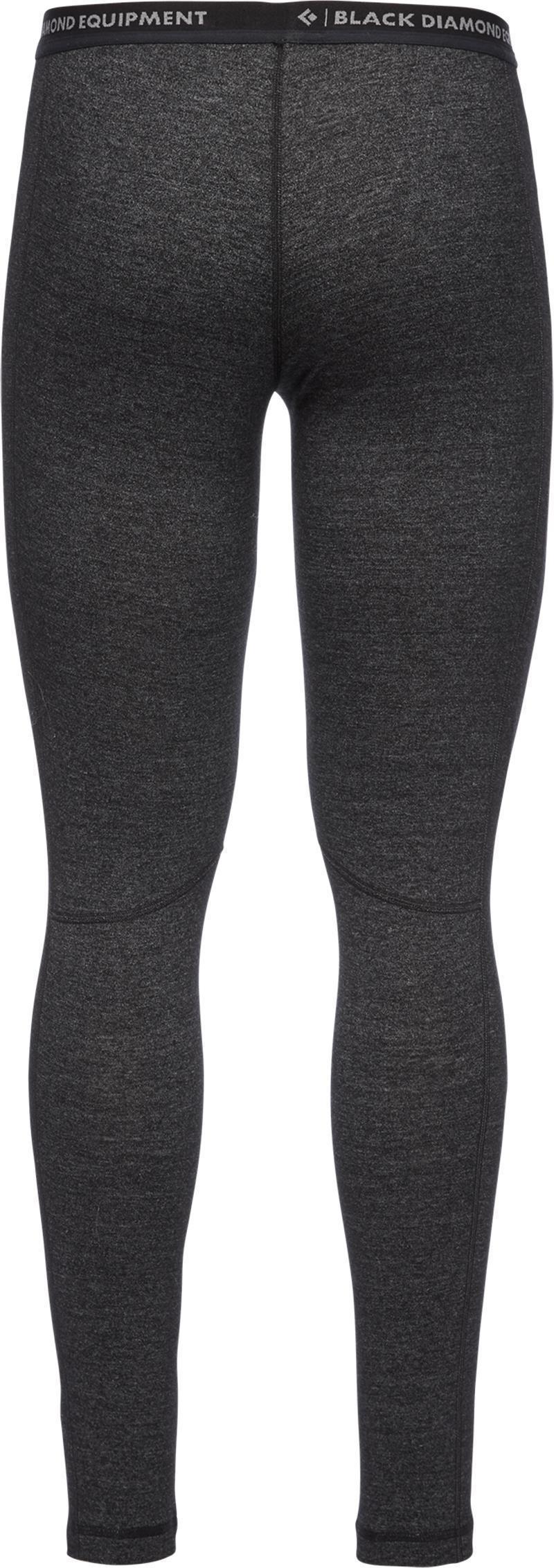 Solution 150 Merino Baselayer Full Length Bottoms, 29" Inseam - Mens - Black 2