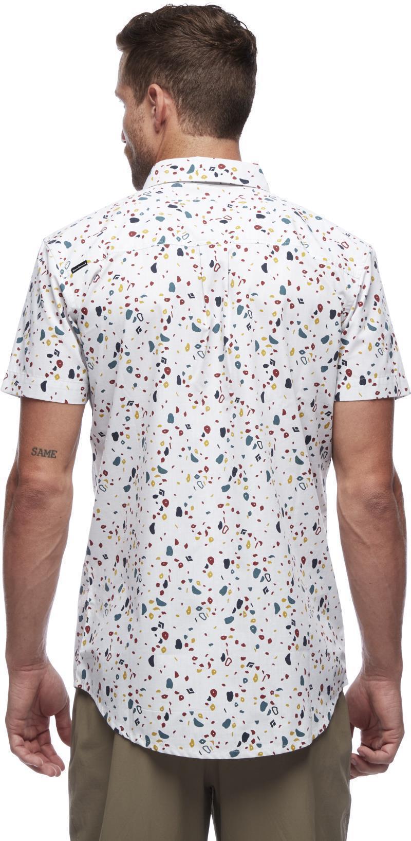 Solution SS Shirt - Mens - Birch / Gym Hold Print 3