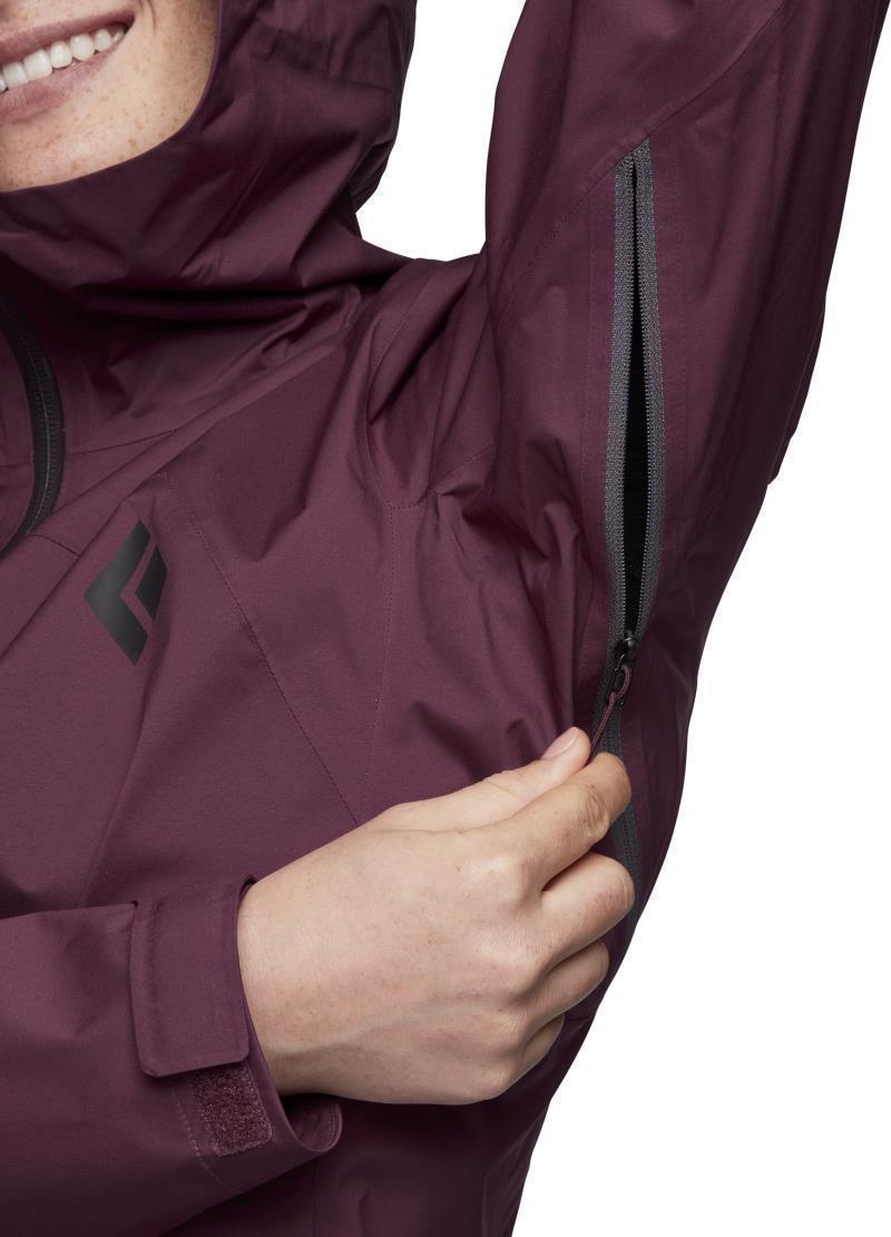 Stormline Stretch Rain Shell - Womens - Blackberry 6