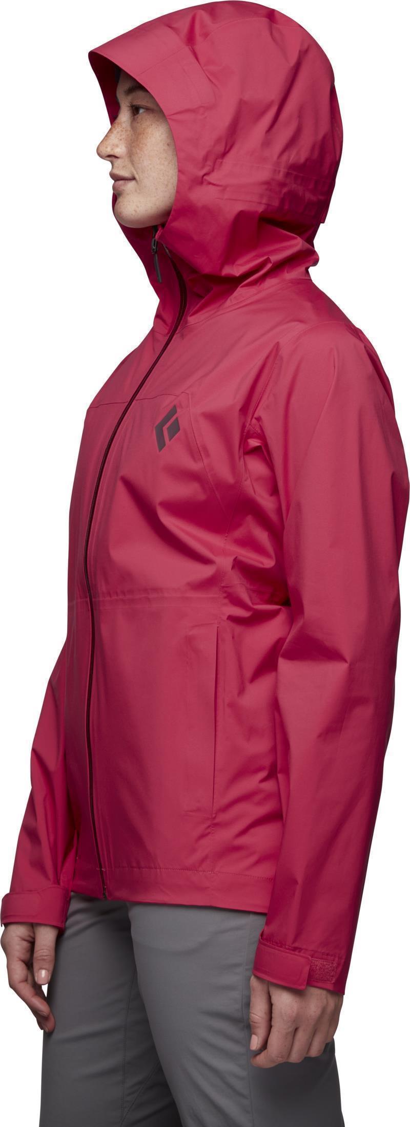 Stormline Stretch Rain Shell - Womens - Pomegranate 4
