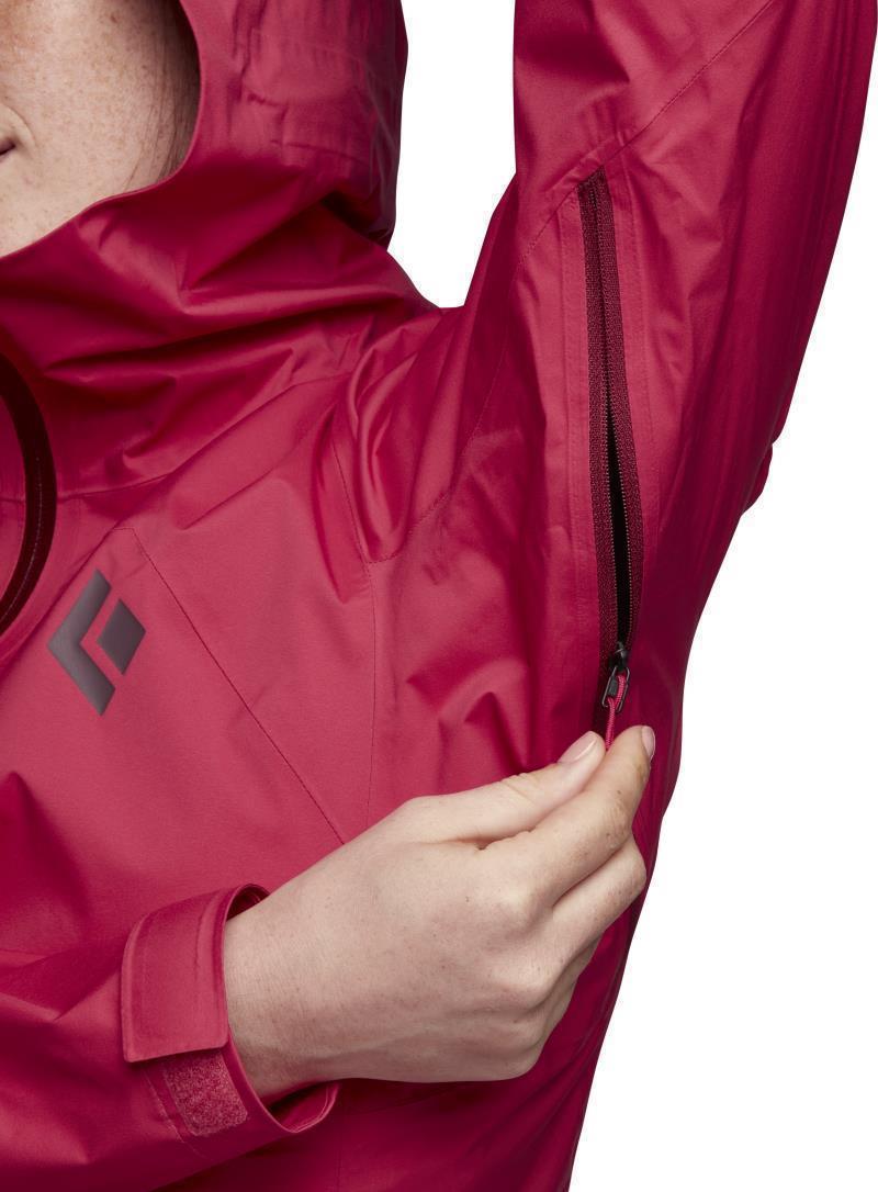 Stormline Stretch Rain Shell - Womens - Pomegranate 6