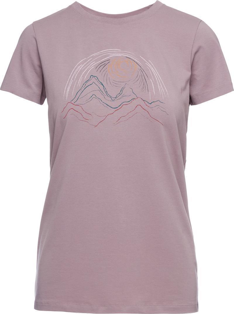Summit Scribble SS Tee - Womens - Wood Violet 1
