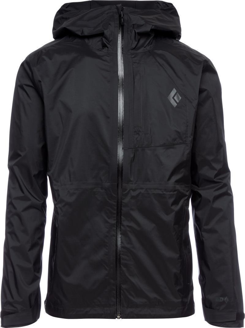 Treeline Rain Shell - Mens - Black 1