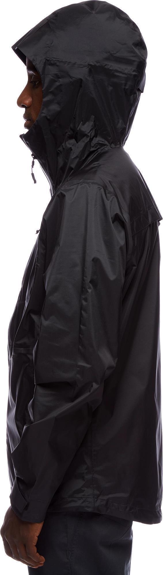 Treeline Rain Shell - Mens - Black 4
