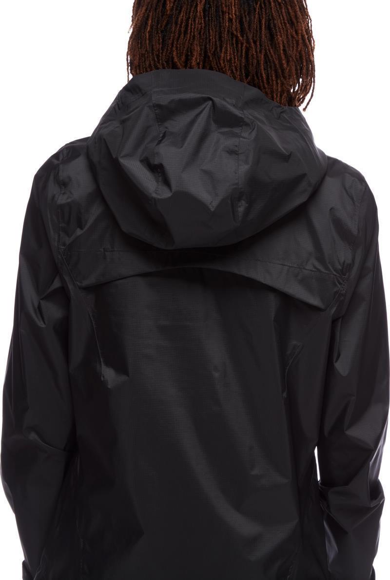 Treeline Rain Shell - Womens - Black 6