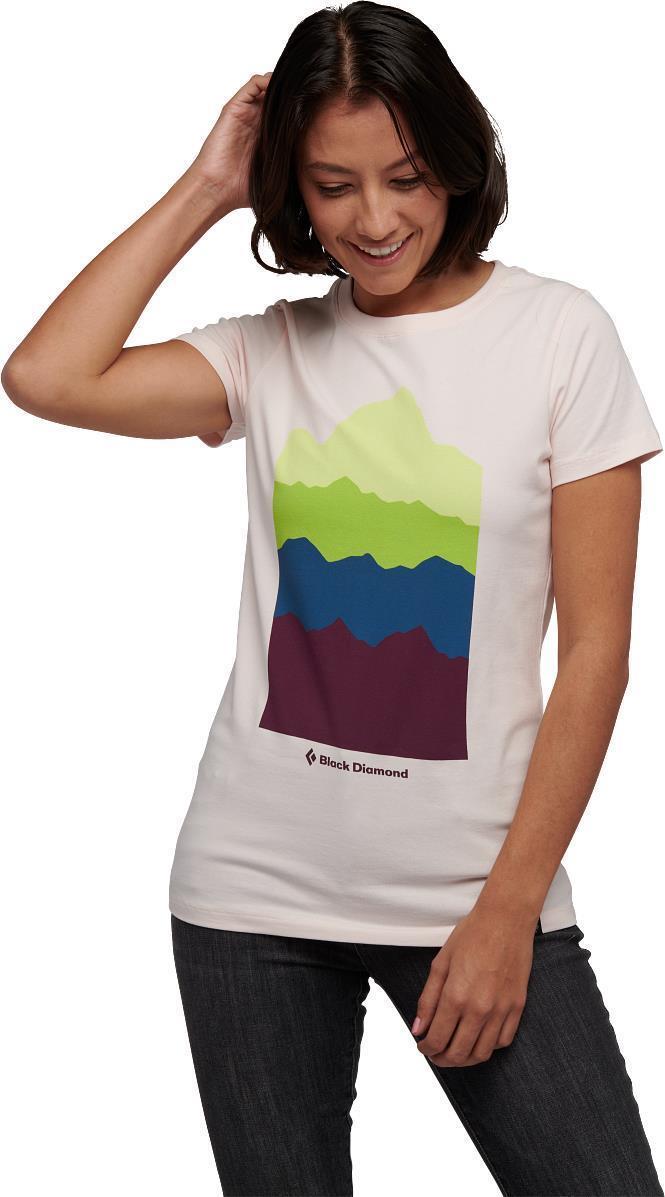 Vista SS Tee - Womens - Ice Pink 4