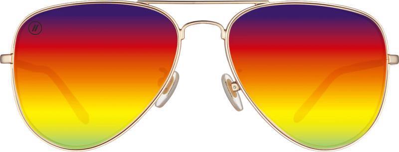 A Series - Arizona Sun, Gold Frame, Red Lens - Not Applicable 2
