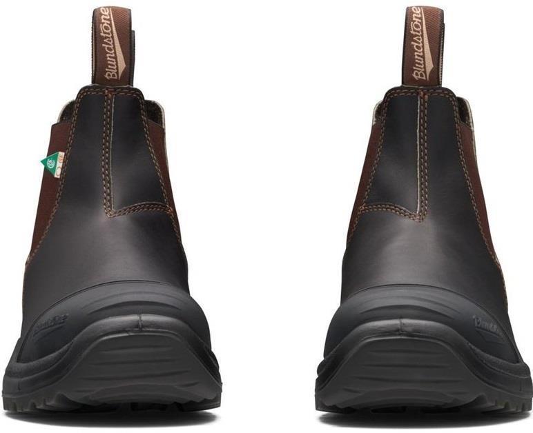 Work & Safety with Rubber Toe Cap - 167 - Stout Brown - Not Applicable 3