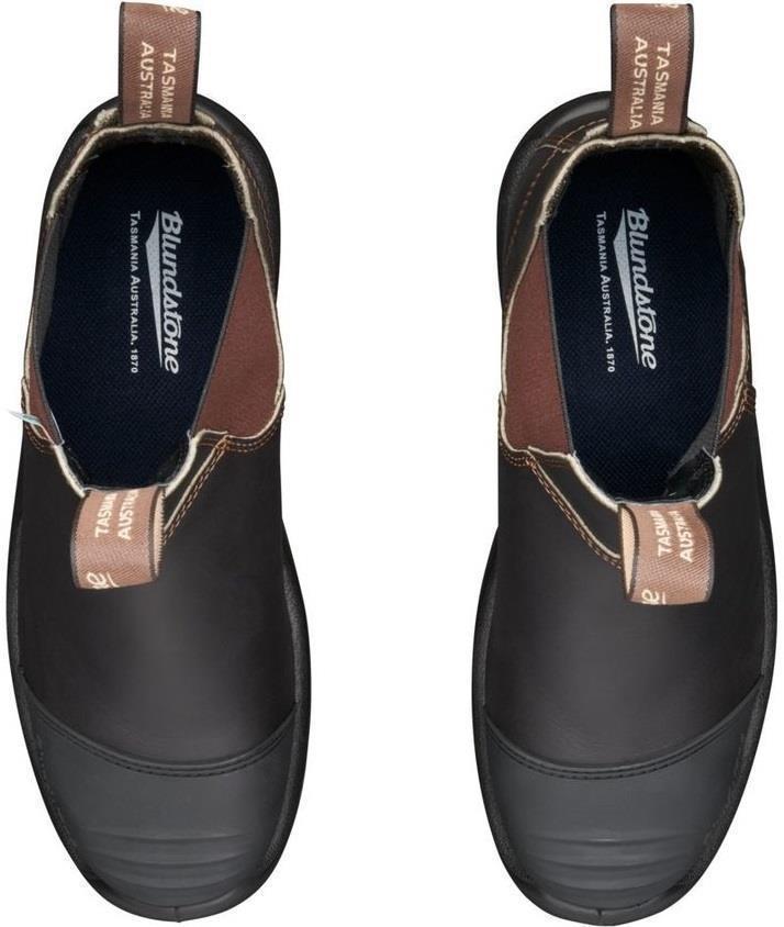 Work & Safety with Rubber Toe Cap - 167 - Stout Brown - Not Applicable 5